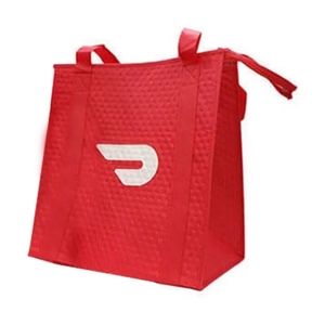 Doordash Insulated Food Bag Zippered New